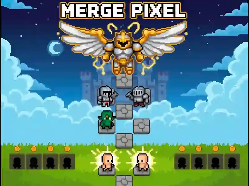Merge Pixel — 無料オンラインゲーム