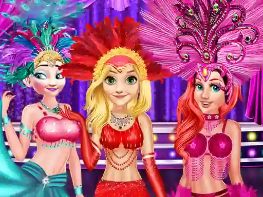 Princess As Los Vegas Showgirls — 無料オンラインゲーム