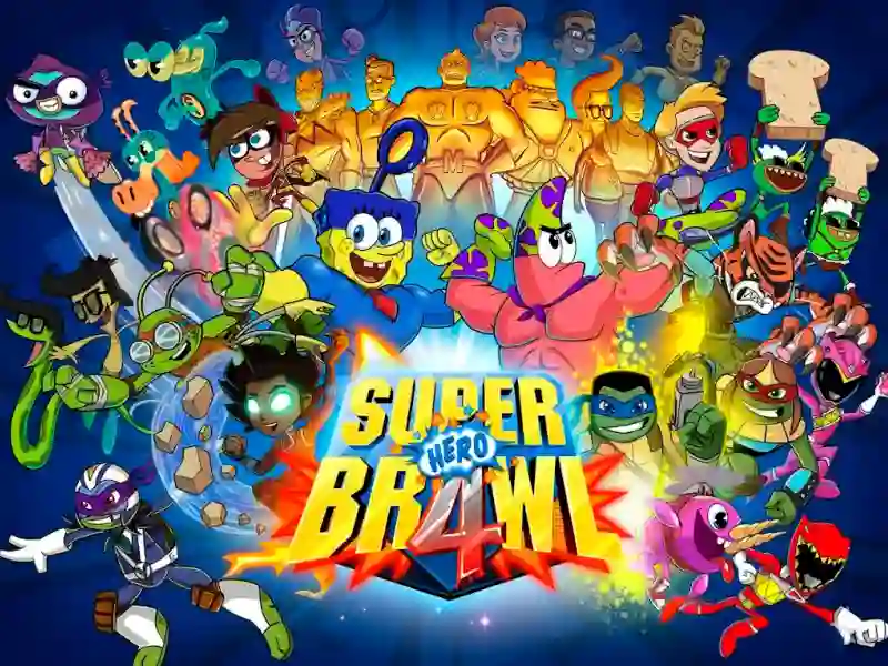 Super Hero Brawl 4 — 無料オンラインゲーム