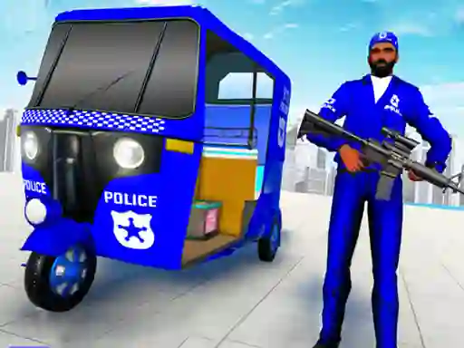 Police Auto Rickshaw Taxi — 無料オンラインゲーム
