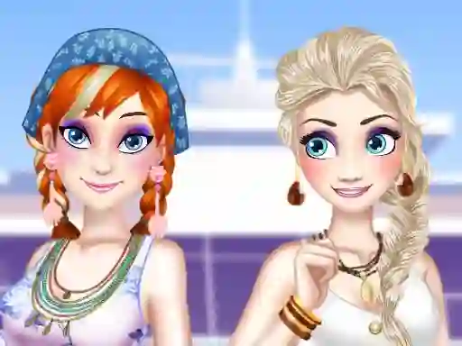 Ella and Anna Spring Break — 無料オンラインゲーム