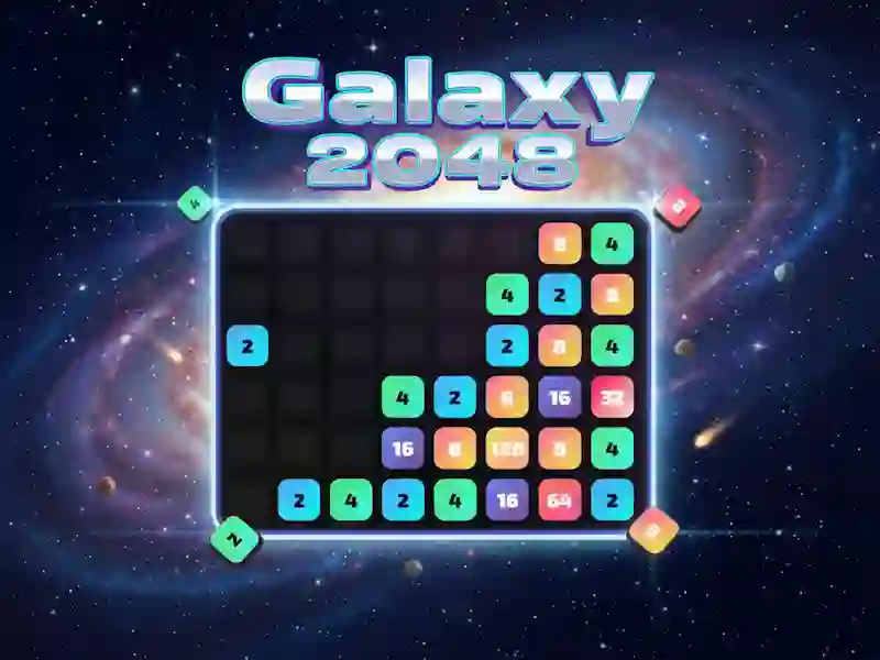 ゲームGalaxy 2048オンライン