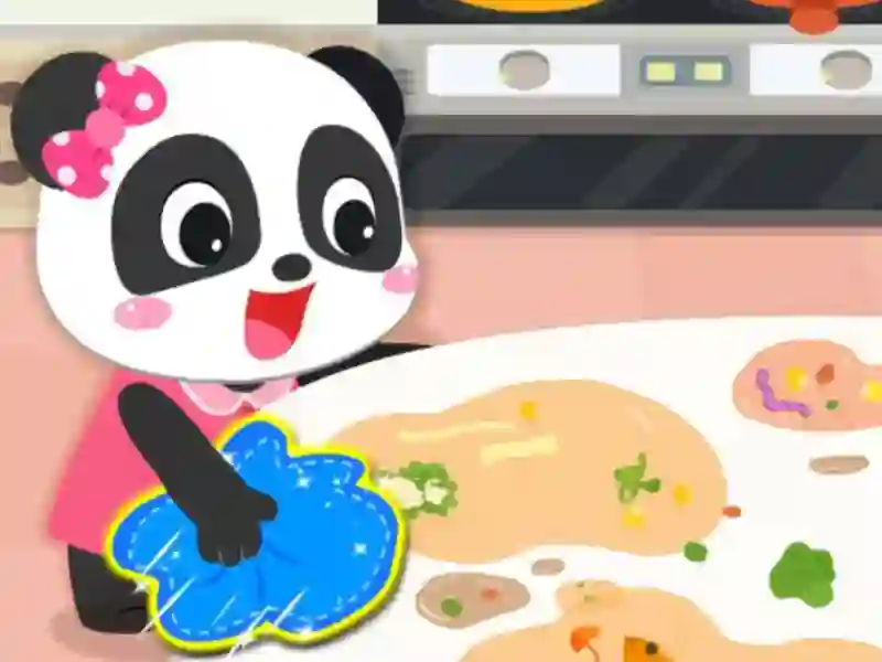 Baby Panda Cleanup — 無料オンラインゲーム