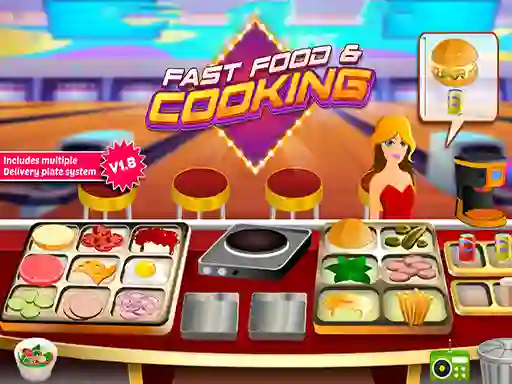 Fast Food & Cooking — 無料オンラインゲーム