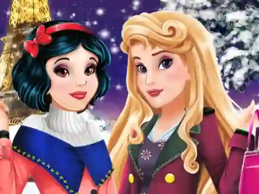 ゲームAurora and Snow White Winter Fashionオンライン