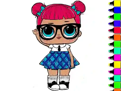 ゲームEasy Kids Coloring Lolオンライン