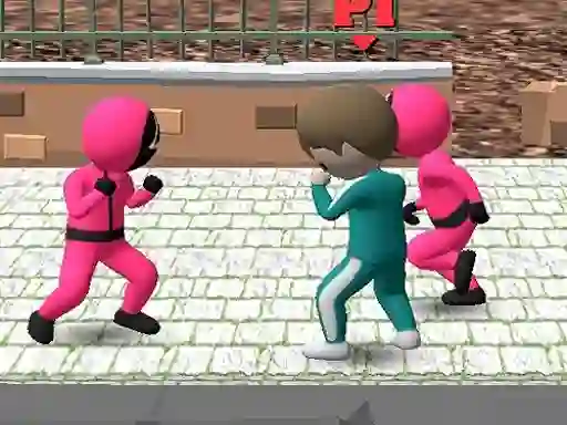 Squid Game Multiplayer Fighting — 無料オンラインゲーム