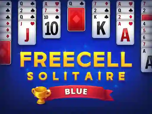Freecell Solitaire Blue — 無料オンラインゲーム