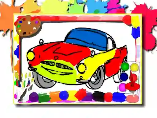 Racing Cars Coloring Book — 無料オンラインゲーム