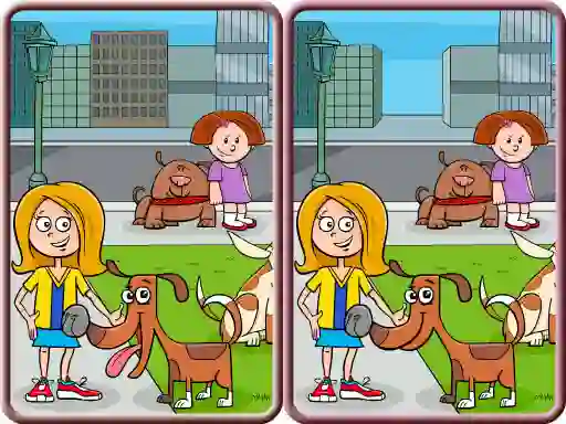 Spot The Differences City — 無料オンラインゲーム