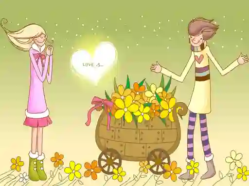 Love Couple Slide — 無料オンラインゲーム