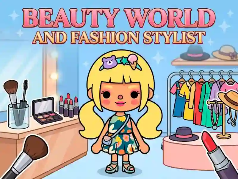 Beauty World And Fashion Stylist — 無料オンラインゲーム
