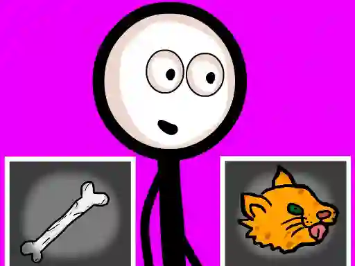 ゲームStickman Choosing actionsオンライン