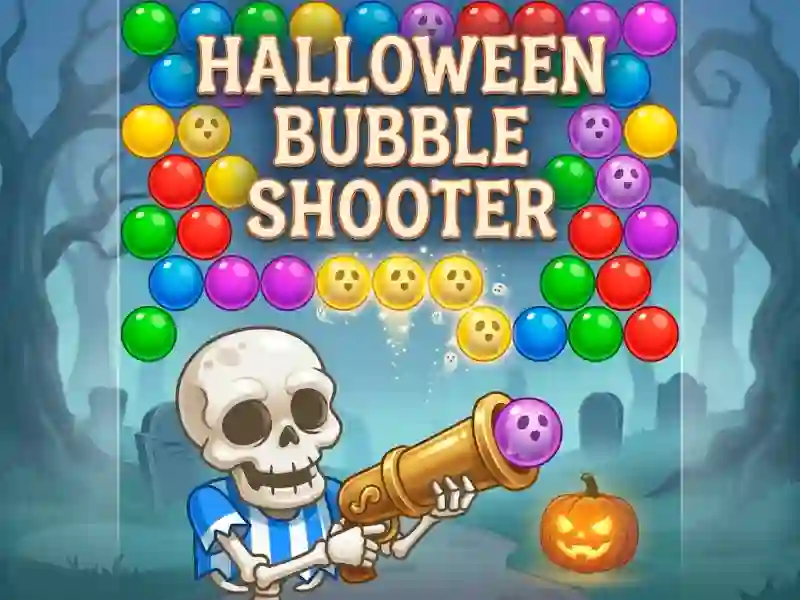 ゲームHalloween Bubble Shooterオンライン