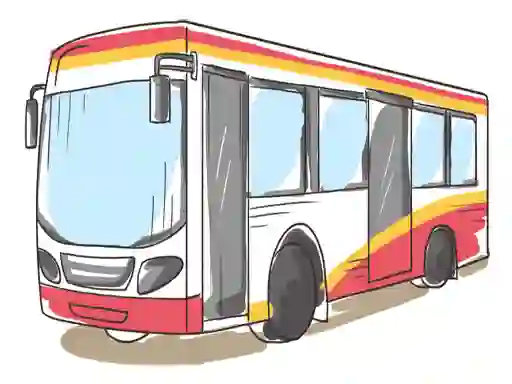 Cartoon Bus Slide — 無料オンラインゲーム