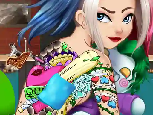 ゲームCarley Queen Fun Tattooオンライン