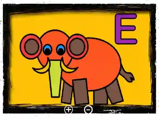Easy Kids Coloring Letters — 無料オンラインゲーム