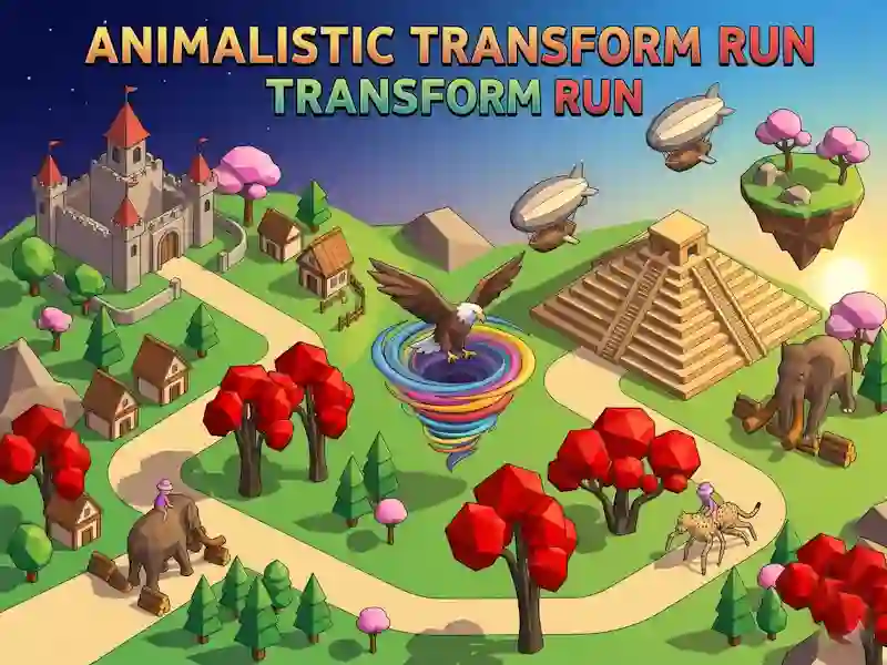 ゲームAnimalistic Transform Runオンライン
