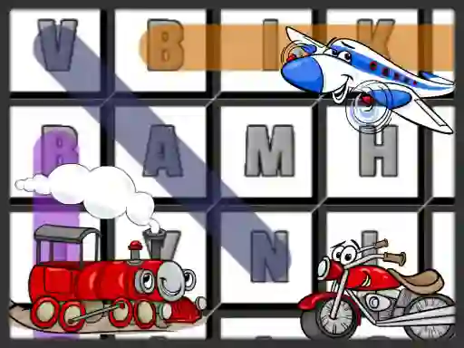 Word Search Transport — 無料オンラインゲーム
