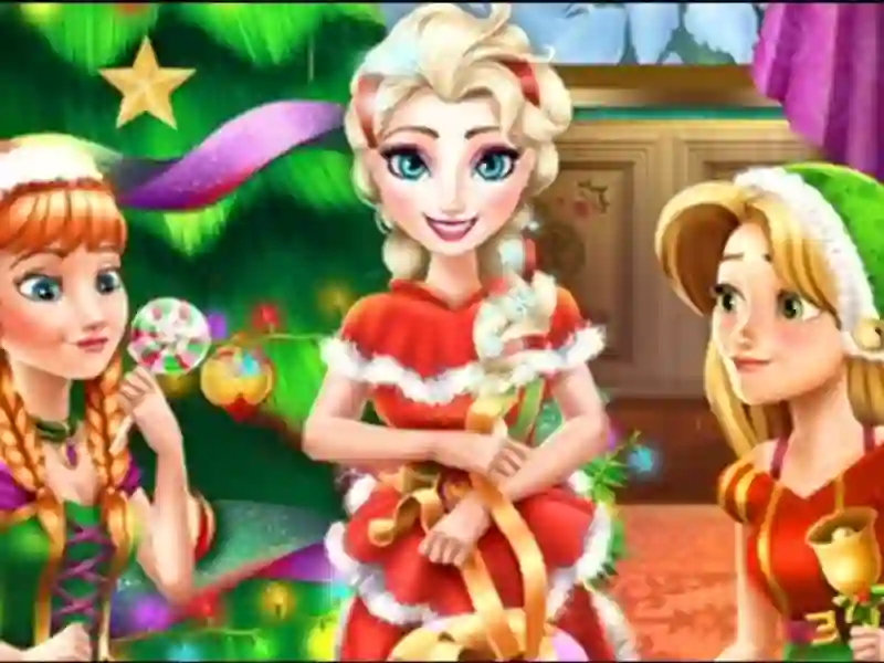 Disney Princess Christmas Party — 無料オンラインゲーム