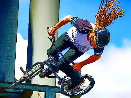 bmx bikes jigsaw — 無料オンラインゲーム