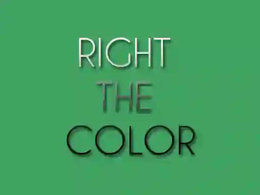 Right the Color — 無料オンラインゲーム