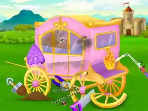 Princess Castle Cleaning — 無料オンラインゲーム