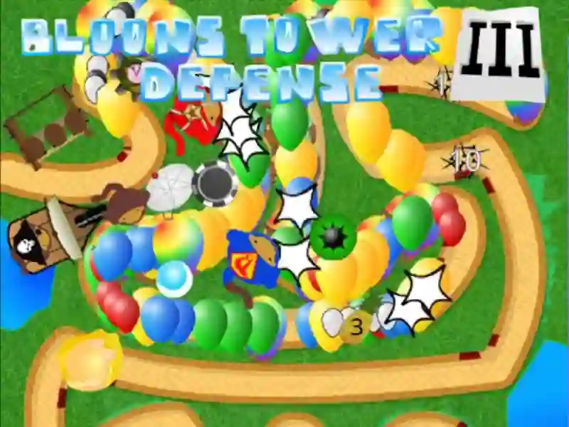 ゲームBloons Tower Defense 3オンライン