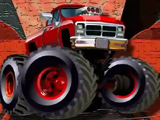 Crazy Monster Trucks Puzzle — 無料オンラインゲーム