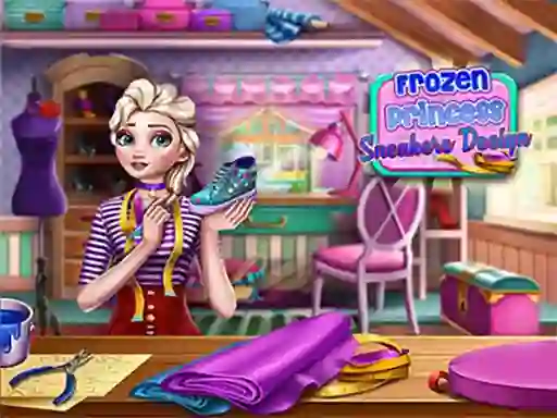 Frozen Princess Sneakers Design — 無料オンラインゲーム