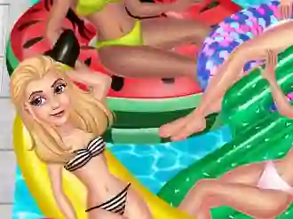 ゲームPrincess Pool Party Floatsオンライン