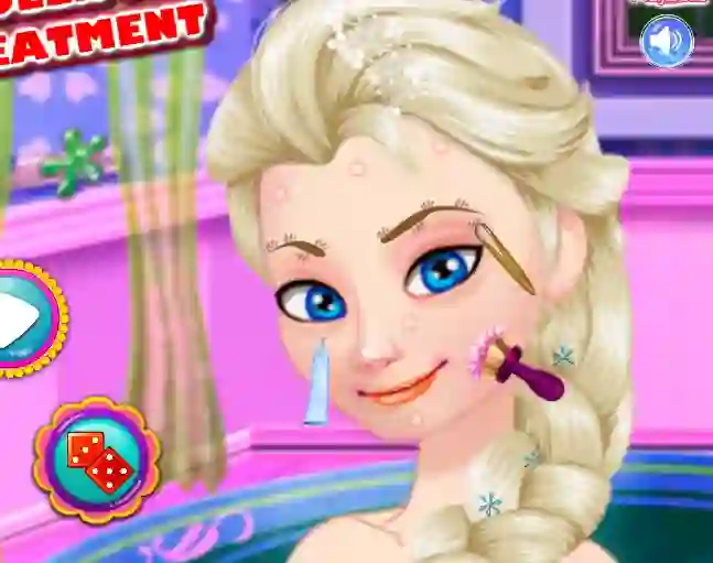 Ice Queen Acne Treatment — 無料オンラインゲーム