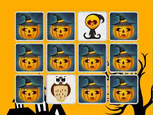 Kids Memory Game Halloween — 無料オンラインゲーム