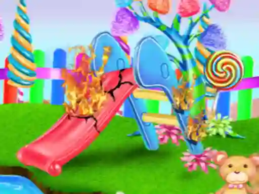 Candy Garden Cleaning — 無料オンラインゲーム