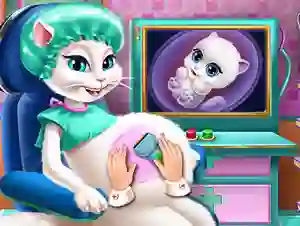 Kitty Pregnant Check-up — 無料オンラインゲーム
