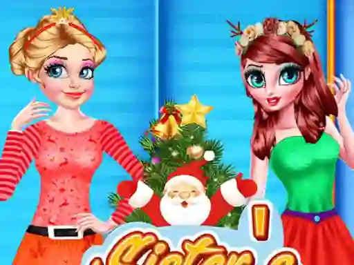 Sisters Christmas Tree — 無料オンラインゲーム