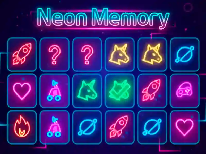 ゲームNeon Memoryオンライン
