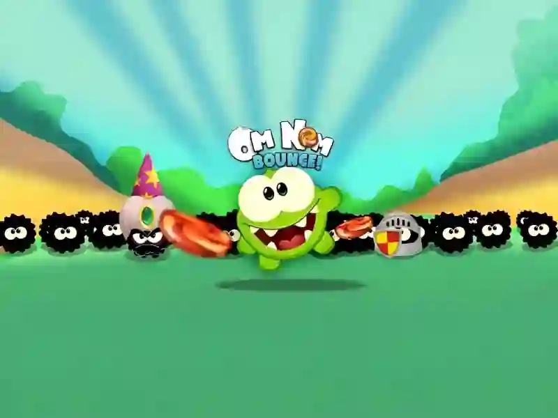 Om Nom Bounce — 無料オンラインゲーム