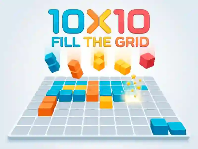 10x10 Fill The Grid — 無料オンラインゲーム