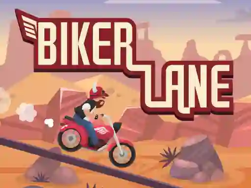 Biker Lane — 無料オンラインゲーム