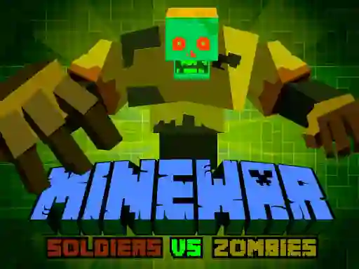 ゲームMinewar Soldiers vs Zombiesオンライン