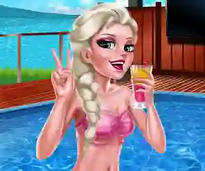 Ice Queen Pool Day — 無料オンラインゲーム