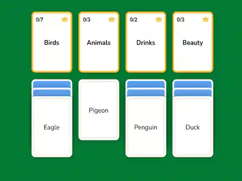 Word Solitaire — 無料オンラインゲーム