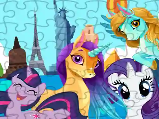 Unicorns Travel The World Puzzle — 無料オンラインゲーム