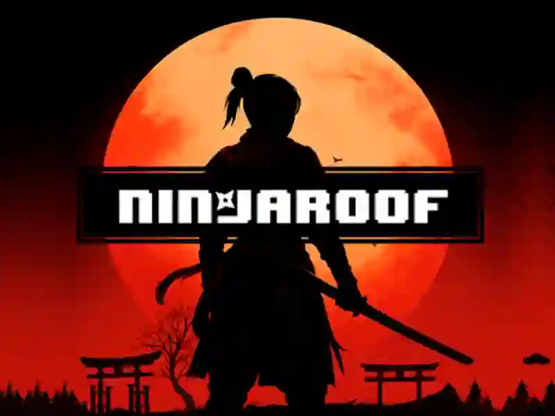 ゲームNinja Roofオンライン