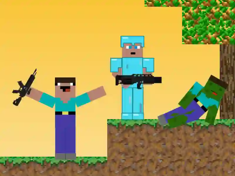Noob vs Pro: Zombie Apocalypse — 無料オンラインゲーム