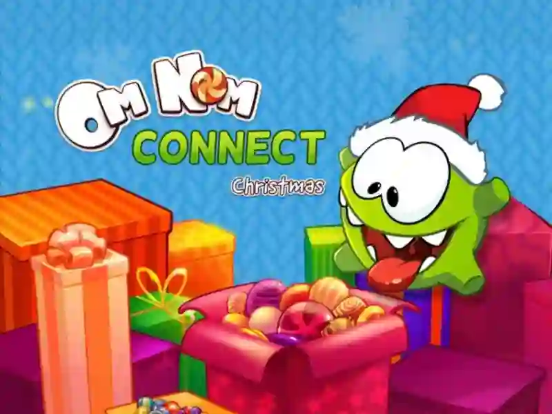 ゲームOm Nom Connect Christmasオンライン