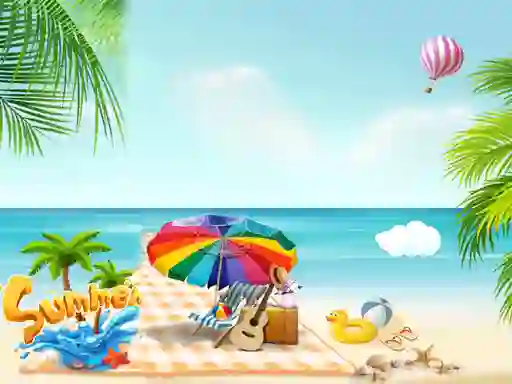 Summer Beach Slide — 無料オンラインゲーム