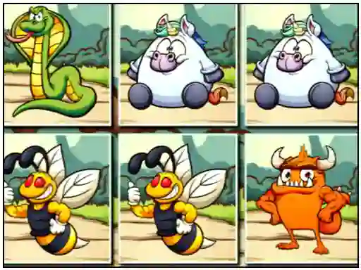 Animals Memo Match — 無料オンラインゲーム