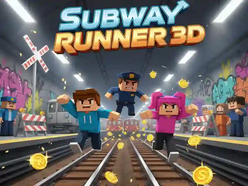 ゲームSubway Runner 3Dオンライン